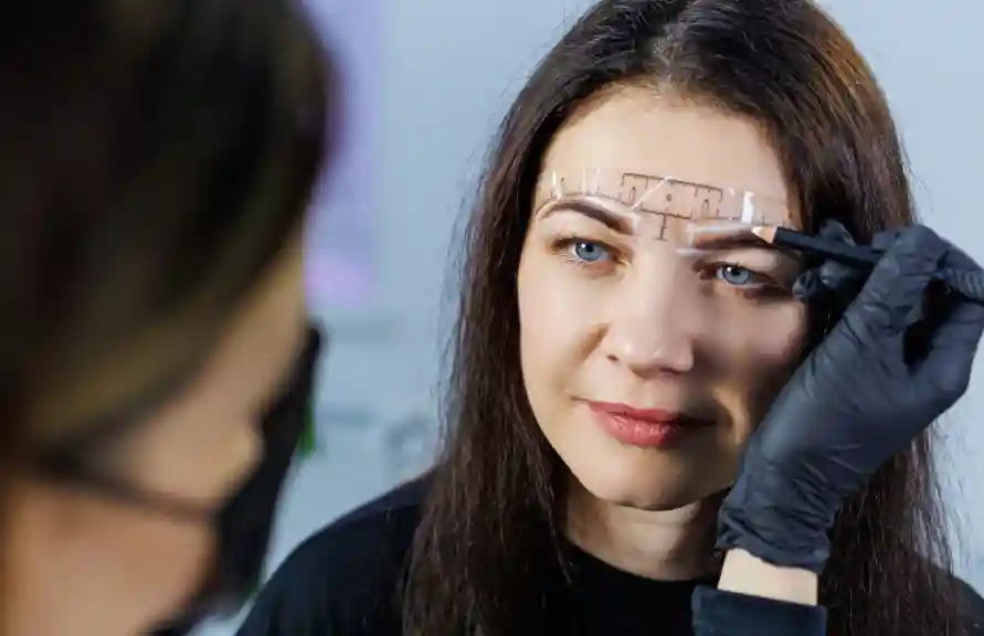 microblading healing