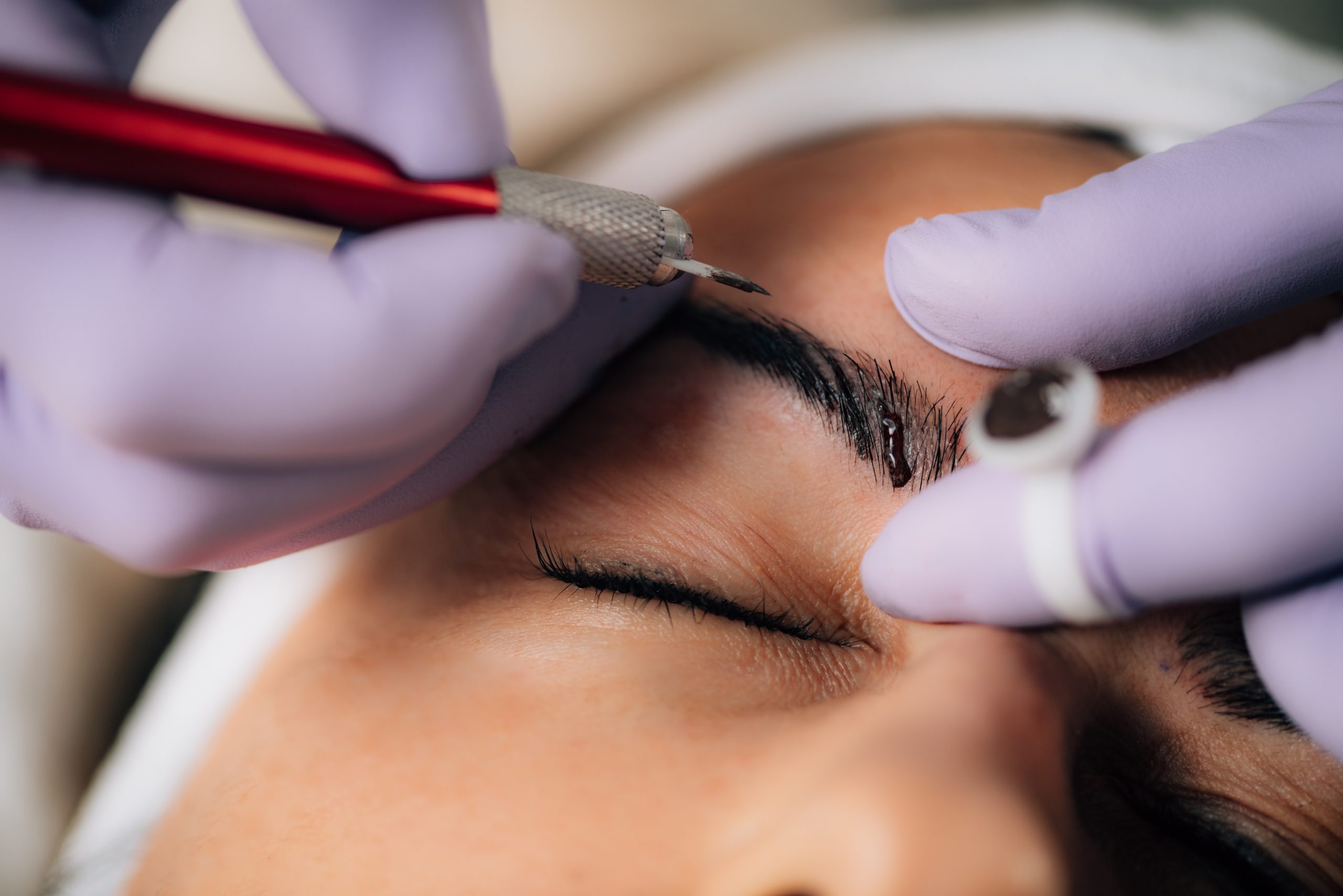 microblading process